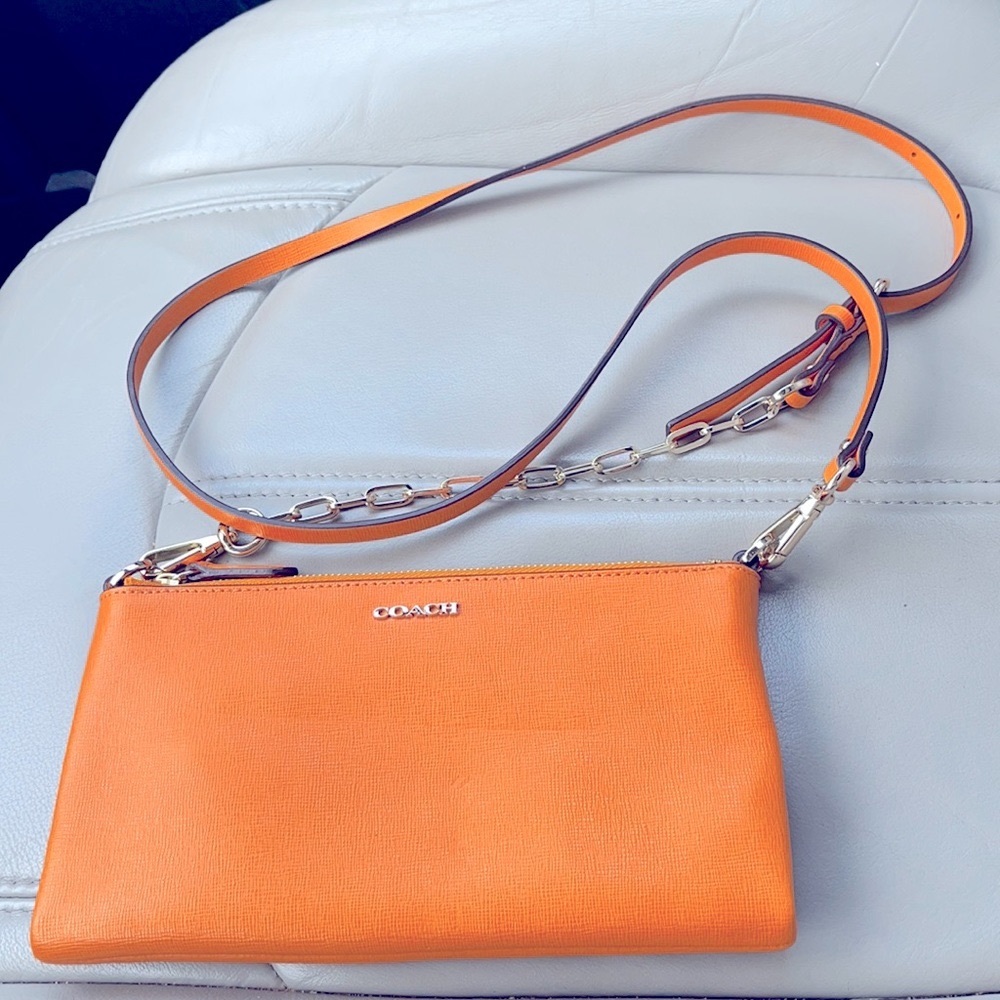 Coach Orange Crossbody